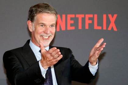 El presidente y cofundador de Netflix, Reed Hastings, dejará la compañía en junio