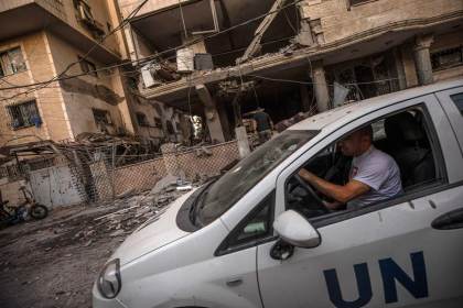 Mueren cinco personas en un bombardeo de Israel a un edificio en la ciudad de Gaza