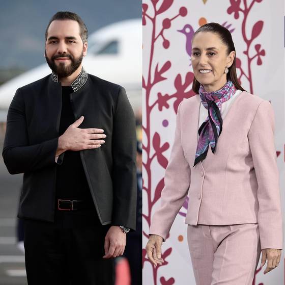 Bukele y Sheinbaum vuelven a liderar aprobación en Latinoamérica y Rodríguez queda última