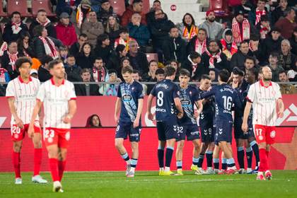 1-2. El Celta remonta en Girona y consolida la sexta posición