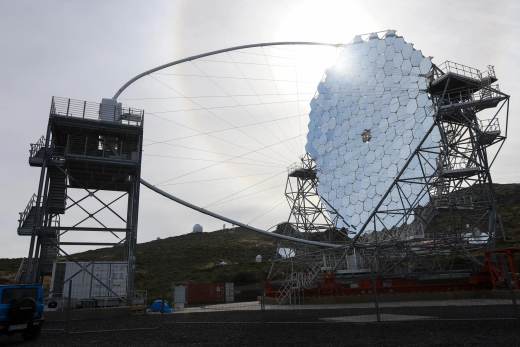 Cuatro grandes telescopios agilizarán desde La Palma (España) el estudio del universo más energético
