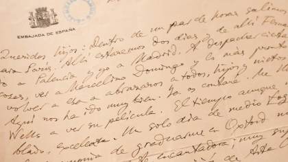 Hallan una carta inédita que confirma el encuentro de Unamuno con H.G. Wells en Londres