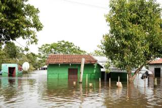 La vida se detiene en el epicentro de la emergencia paraguaya por crecida del río Paraná