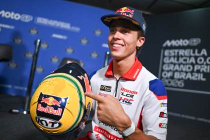 Moreira afirma que está viviendo "un sueño" al disputar una carrera de MotoGP en su casa