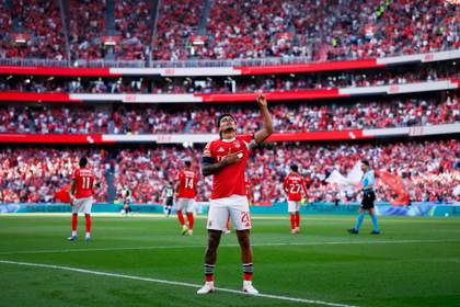4-1. El Benfica vence al Moreirense con el colombiano Richard Ríos como protagonista