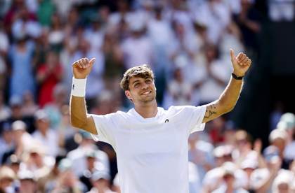 Cobolli elimina a De Miñaur y repite cuartos en Wimbledon