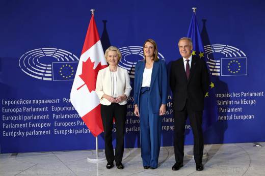 Von der Leyen ofrece a Canadá ser el primer "miembro asociado" de la Unión Europea
