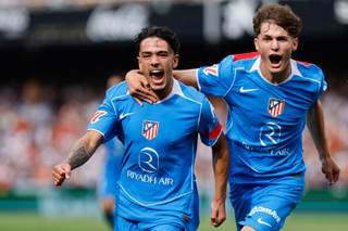 Iker Luque y Miguel Cubo debutan y marcan con el primer equipo del Atlético