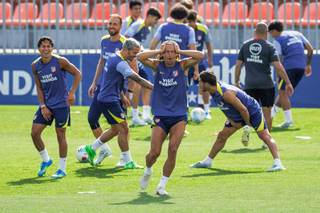 Simeone da descanso a Julián Alvarez, Koke, Llorente y Ruggeri en Elche