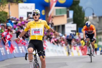 Pogacar se encumbra en el Tour de Romandía con su cuarta victoria de etapa
