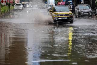 La capital financiera de la India experimenta inundaciones tras la llegada del monzón