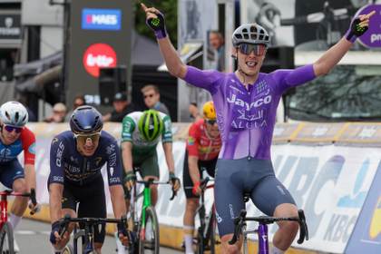 El danés Anders Foldager sorprende en el esprint final y se lleva la Flecha Brabanzona