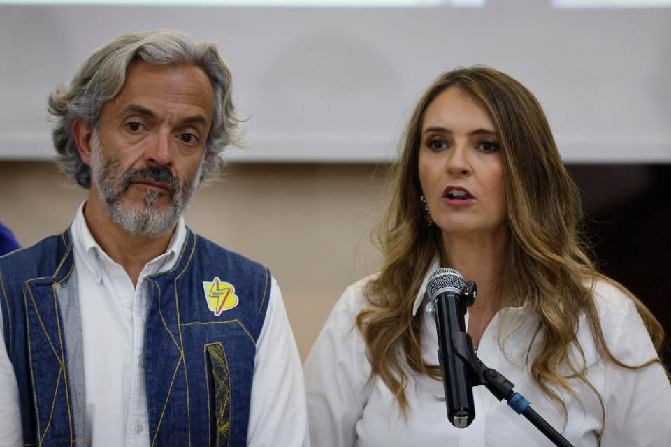 Candidata colombiana Paloma Valencia anuncia apoyo a De la Espriella en la segunda vuelta