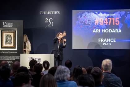 Un francés gana un Picasso valorado en un millón de euros en una rifa solidaria en París