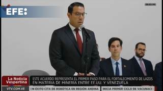 El Gobierno venezolano firma un memorando en materia de minería con empresa estadounidense