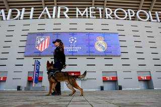 Cerca de 1.500 efectivos para garantizar la seguridad en el Atlético-Barcelona