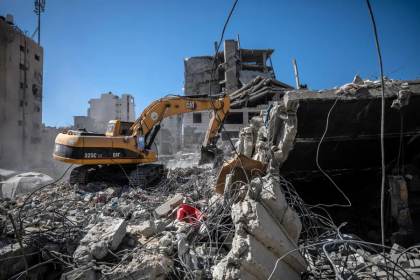 El edificio derrumbado en Gaza, uno de los 2.000 a borde del colapso en la Franja