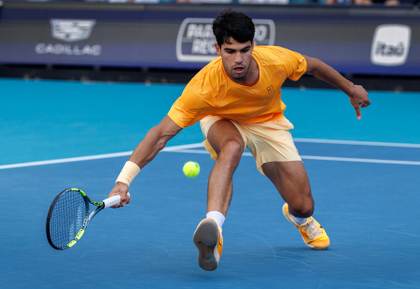 Alcaraz: "La derrota contra Korda es totalmente distinta a la del año pasado"