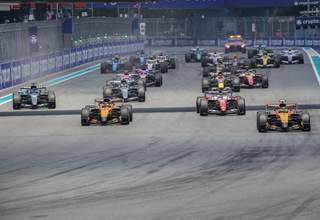 Norris lideró doblete de McLaren en el sprint de Miami, que Antonelli acabó sexto