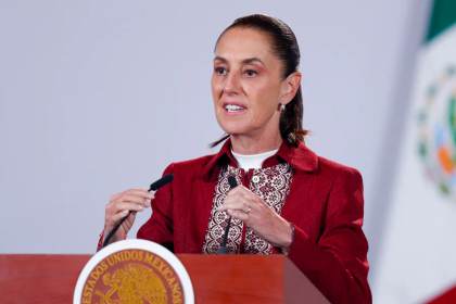 México defenderá su independencia ante "cualquier potencia extranjera" tras mapa de Trump