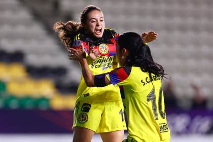 5-3. América gana el título de la Concacaf al vencer al Washington Spirit