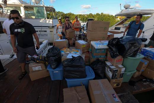 México envía cuarto barco con ayuda humanitaria a Cuba