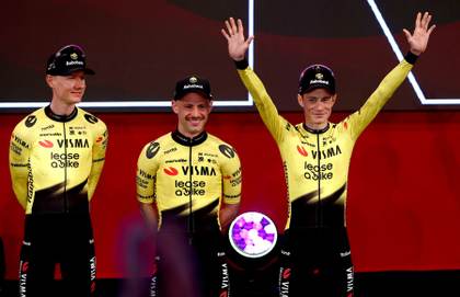 Vingegaard debuta en el Giro con el cartel de favorito