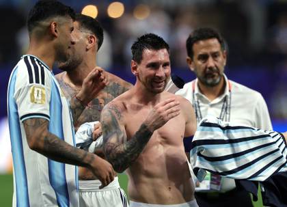 Messi: "Volvimos a sufrir muchísimo pero esto es el Mundial"