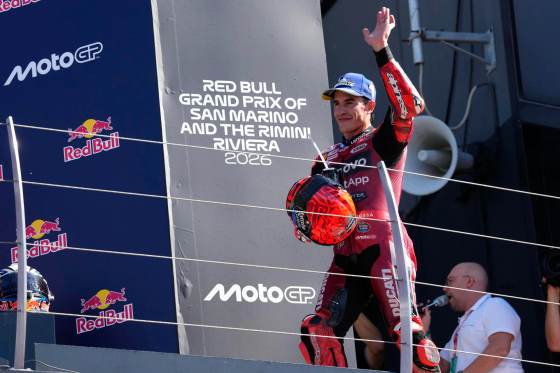 Marc Márquez, Manuel González y Máximo Quiles hacen historia para España