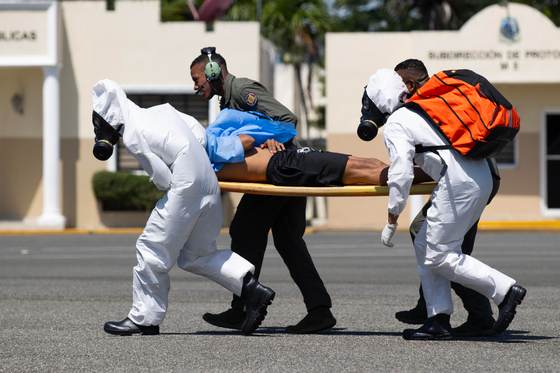 República Dominicana lidera simulacro regional de respuesta a incidente químico