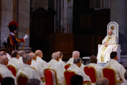 Santa María la Mayor rinde tributo a Francisco en el primer aniversario de su muerte