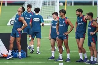 Portugal interrumpe su preparación ante Colombia por un aviso de tormenta