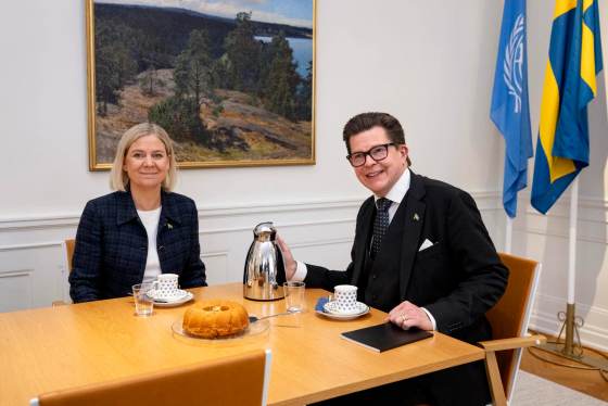 La socialdemócrata Andersson recibe encargo para intentar formar Gobierno en Suecia