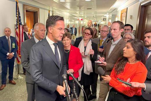 Rutte dice que no ve a Estados Unidos fuera de la OTAN