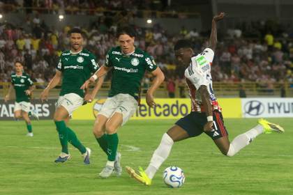 1-1. Palmeiras se sobrepone a la sorpresa pero solo le alcanza para empatar con Junior