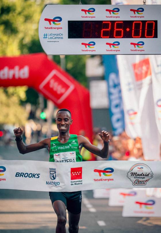 Kwizera vuela en Madrid con la mejor marca de la historia en 10k