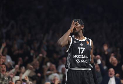 El alemán Isaac Bonga sale del Partizan y su futuro apunta a España