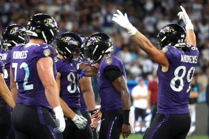 31-34. Los Ravens vencen en dramático juego a los Cowboys en el estadio Maracaná