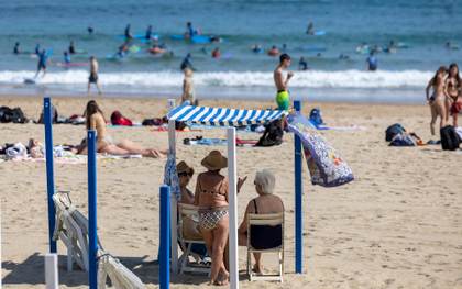 El calor precede a la llegada del verano en Europa, con temperaturas de hasta 40 ºC