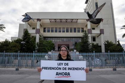 Ambientalistas presionan al Parlamento chileno para aprobar ley de incendios este lunes
