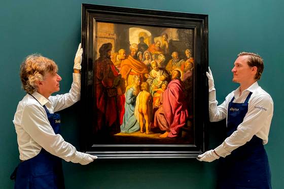 Una obra atribuida recientemente a Rembrandt se vende por 9,3 millones de euros en Londres