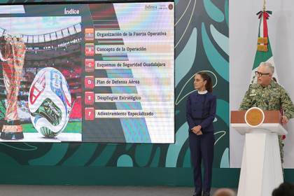 México blindará las sedes del Mundial de Fútbol con 100.000 efectivos de seguridad