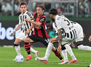 1-1. Modric lidera al Milan, pero Gatti rescata a la 'Juve' en el añadido