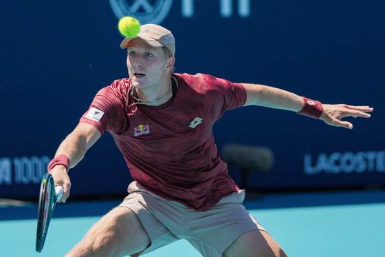 Landaluce, después de alcanzar los cuartos en Miami: "Confío mucho en mí mismo"