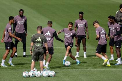 Güler, duda para enfrentarse al Betis por unas molestias musculares