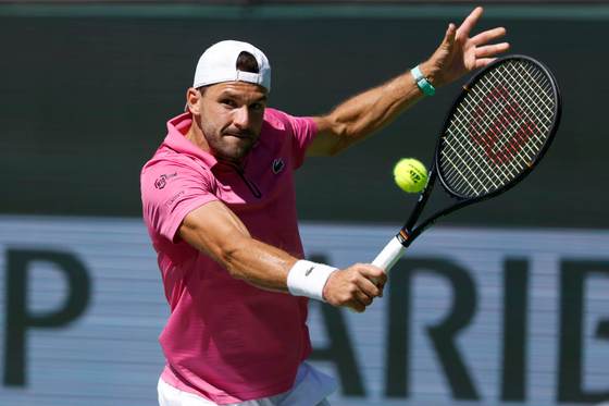 El búlgaro Dimitrov será el primer rival de Alcaraz en Indian Wells