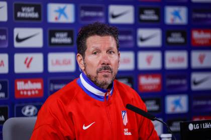 Simeone: “¿Críticas? Seguimos nuestro camino, nuestro objetivo y nada nos altera”