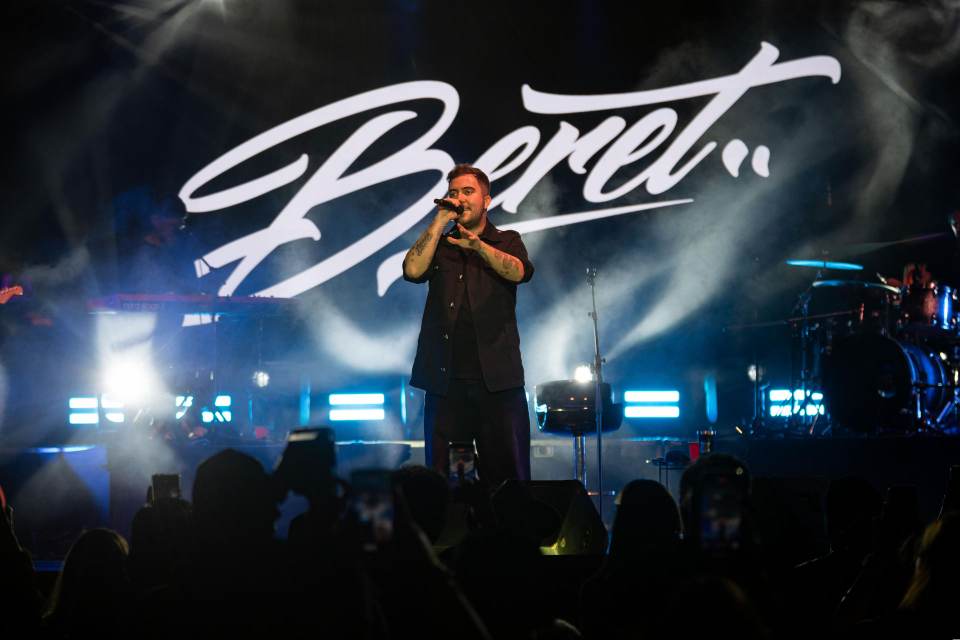 Beret, complacido de cantar en Venezuela luego de casi diez años queriendo visitar el país