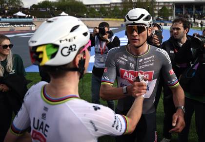 Pogacar versus Van der Poel, la Milán San Remo ofrece un duelo monumental