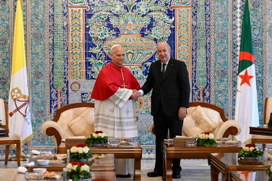 El papa clama en Argelia contra la violación del derecho internacional y neocolonialismo
